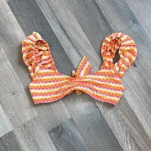 Aerie Colorful Wavy Stripe Crop Top